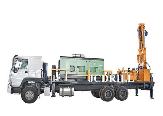 Perfuração Rig Truck da água do motor diesel de Yuchai do compressor de ar de Kaishan