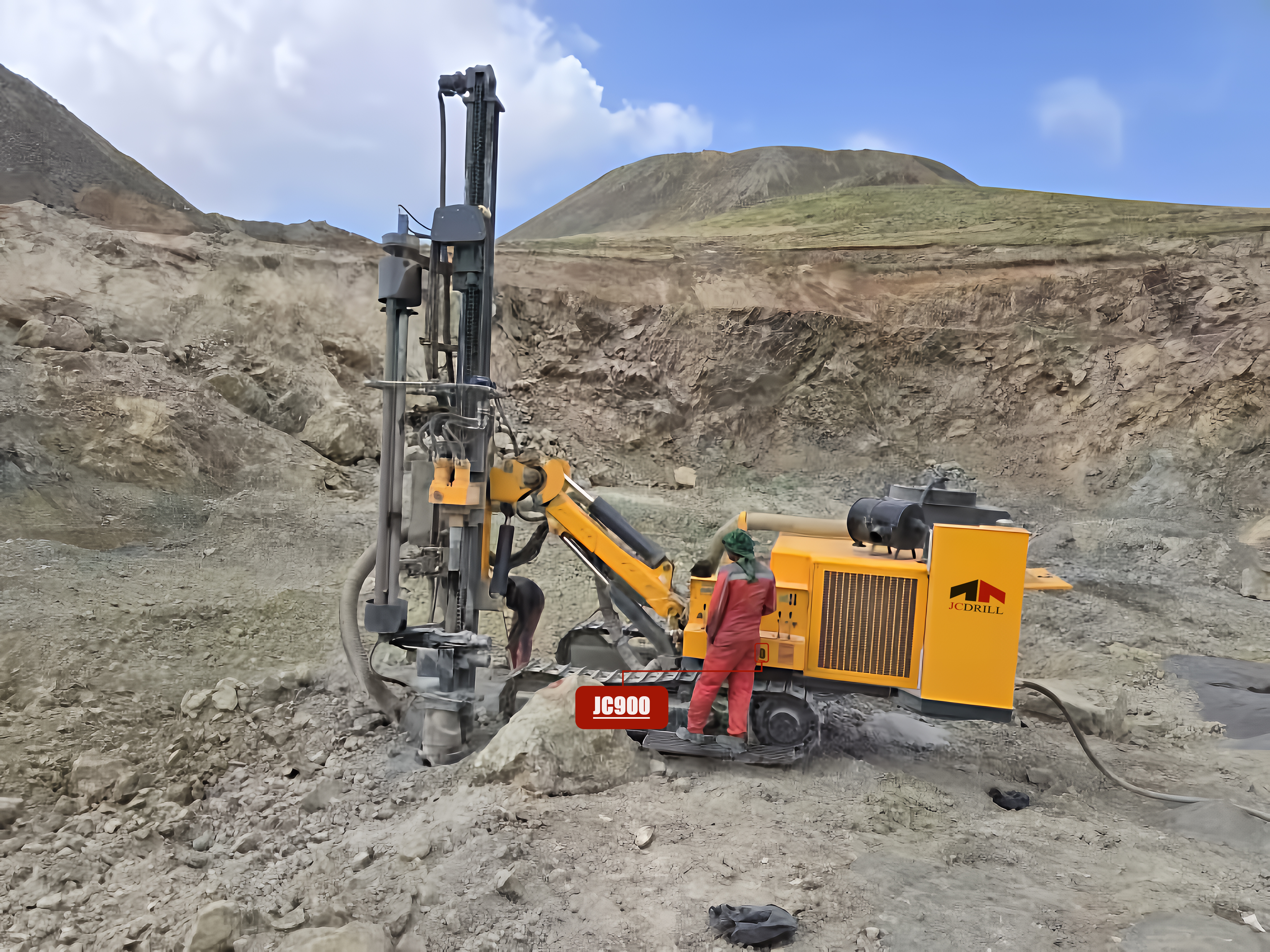 Últimos casos de empresas JC900 Projeto de mineração no Oriente Médio