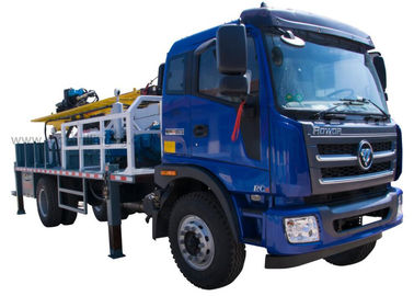 torque hidráulico da rotação do equipamento de perfuração 4500nm de Borewell do equipamento de perfuração do caminhão da profundidade de 300m