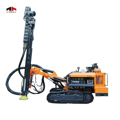 comprar Máquina de perfuração de plataforma de perfuração Crawler DTH para ancoragem de mineração e construção de estradas Máquina de perfuração de rocha de mineração fabricação em linha