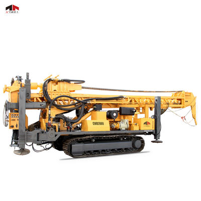 comprar Superfície pneumática rotativa Cummins Diesel Crawler hidráulico Forno de perfuração de poço de água fabricação em linha