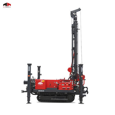 comprar Crawler Hydraulic Drilling Rig 92Kw 4000-8000Nm for Water Wells Fabricação em linha