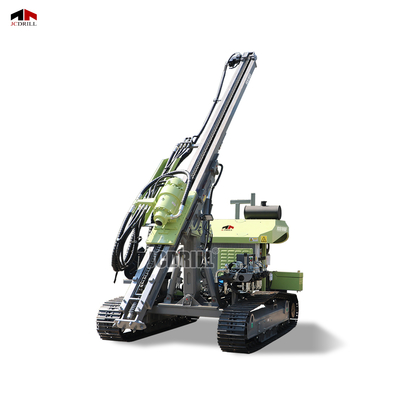 comprar Versátil Pneumático Diesel Power DTH e Auger Perfuração Superfície Compacta Rig de perfuração Fabricação em linha