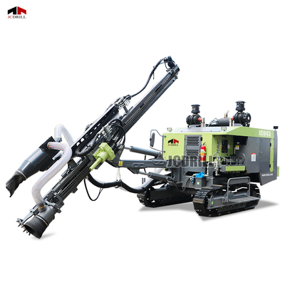 comprar Compressor de ar de sistema rotativo de qualidade superior integrado no buraco de rocha de explosão de buraco de perfuração de superfície com coletor de poeira Fabricação em linha