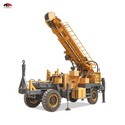 comprar TWD600 Hydraulic Four Wheels Trailer Mounted Water Well Drilling Rig Fabricação em linha