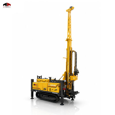 comprar JCD400 Equipamento de perfuração de núcleo de cabo hidráulico completo montado sobre esteiras Equipamento de perfuração de diamante para exploração mineral Fabricação em linha