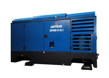 comprar Motor diesel - operação fácil diesel conduzida do atlas portátil do compressor de ar do parafuso fabricação em linha