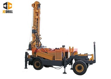 comprar máquina de perfuração montada do equipamento de perfuração 400m do poço de água do comprimento de tubulação da broca de 4.5m reboque profundo Fabricação em linha