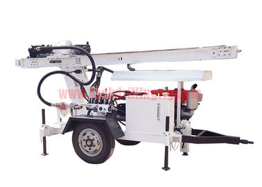 comprar O reboque montou a roda hidráulica do equipamento de perfuração 2 do poço de água para a perfuração do ar de DTH/bomba de lama fabricação em linha