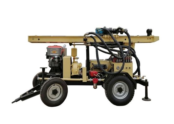 comprar perfuração de rocha Rig Equipment For Water Well da perfuração de 110m fabricação em linha