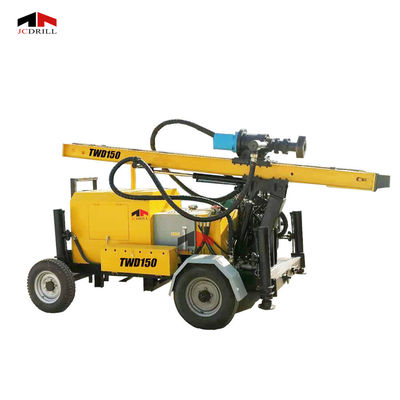 comprar Alta velocidade 150m Borewell montado reboque Rig Machine fabricação em linha