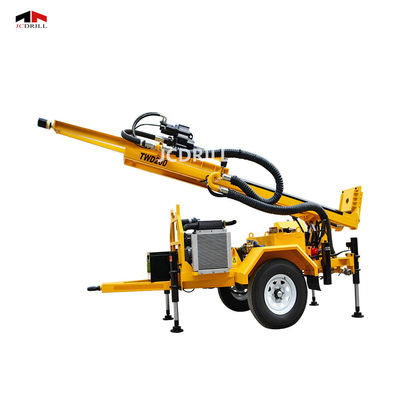 comprar Equipamento de broca montado do motor diesel da rocha TWD200 reboque hidráulico completo fabricação em linha