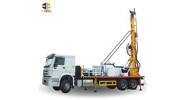 comprar Poço de água hidráulico portátil da perfuração CSD400 que fura Rig Truck Mounted fabricação em linha