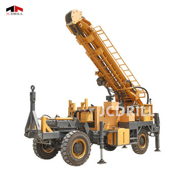 comprar poço de água portátil da perfuração 300meter que fura Rig Trailer Mounted fabricação em linha