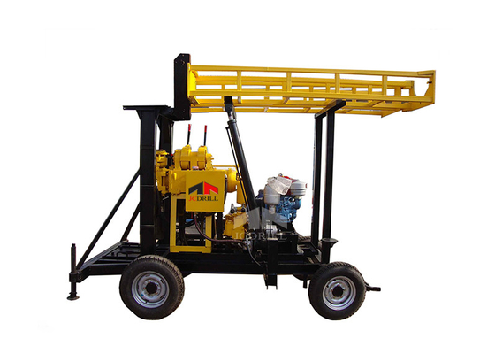 comprar 200m Trailers Portátil Poços de Água Rig de perfuração hidráulica fabricação em linha