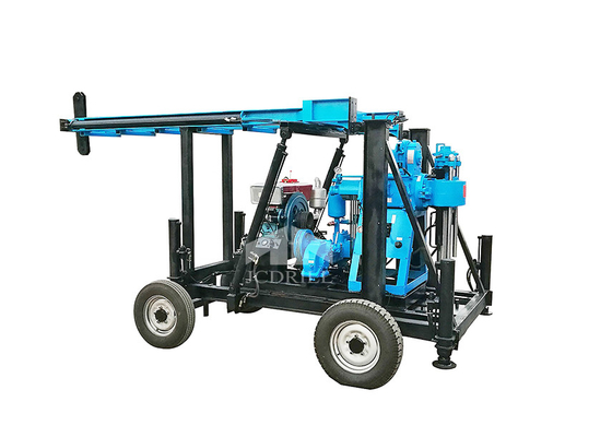comprar Poço de água do peso leve 200m que fura a bomba de Rig Four Wheels Type Mud fabricação em linha