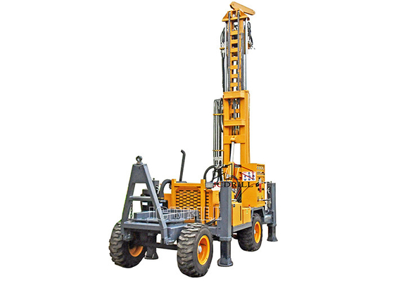 comprar Poço de água hidráulico completo de DTH que fura Rig Borehole Machine 300m fabricação em linha
