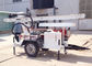 O reboque montou a roda hidráulica do equipamento de perfuração 2 do poço de água para a perfuração do ar de DTH/bomba de lama