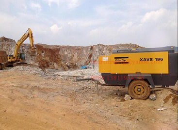 Bom preço. Compressores de ar portáteis de Copco do atlas do parafuso para o sopro da rocha/perfuração da construção on-line