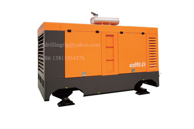 Bom preço. Compressor de ar portátil de alta pressão do parafuso do motor diesel para a perfuração do poço de água on-line