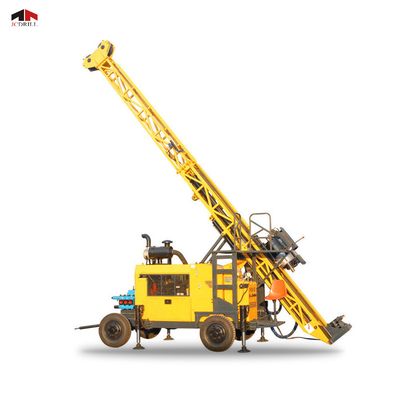 Bom preço. Equipamento de broca portátil montado reboque do núcleo do diamante com capacidade da perfuração do Bq 1500m on-line