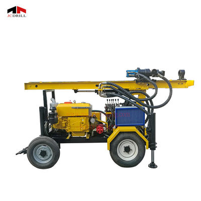 Bom preço. Rig de perfuração de poços de água 30 TON força de elevação e 100-500mm diâmetro de perfuração para suas soluções de água on-line