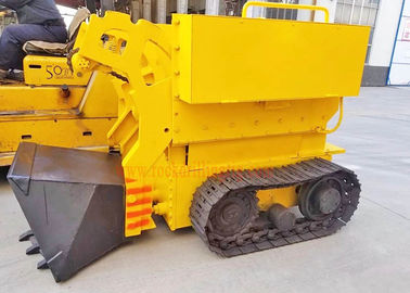 Bom preço. Eficiência de funcionamento alta pequena da mineração subterrânea da máquina de Mucker da esteira rolante on-line