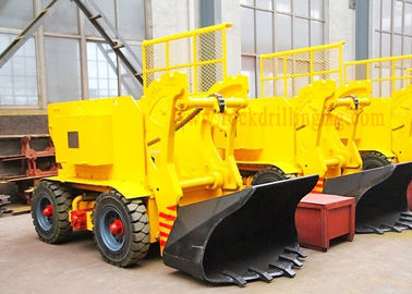 Bom preço. Tipo bonde rodado estrutura compacta do carregador da rocha da mineração subterrânea on-line