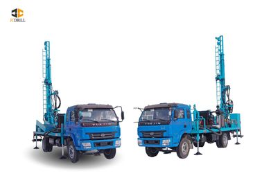 Bom preço. equipamento de perfuração montado DTH hidráulico completo do poço de água do caminhão leve de 200m garantia de 1 ano on-line