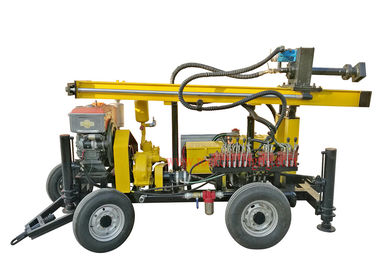Bom preço. Máquina de perfuração da rocha do equipamento da perfuração de Dth de 4 rodas para o poço de água de 110m on-line