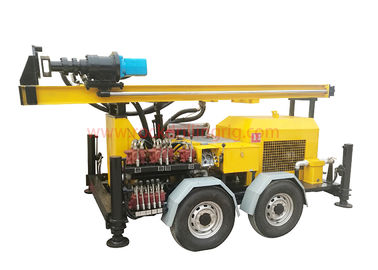 Bom preço. Lama montada reboque de Dth do equipamento de perfuração da rocha que fura a velocidade de rotação de 55 - 110 RPM on-line