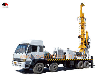 Bom preço. O caminhão diesel montou o equipamento de perfuração hidráulico de 1000m on-line
