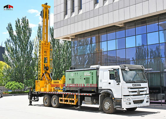 Bom preço. Poço de água montado caminhão de profundamente 300m que fura Rig For Water Project on-line