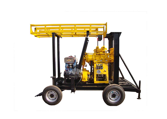 Bom preço. Jxy200t Equipamento portátil de perfuração de poços Diesel rotativo on-line