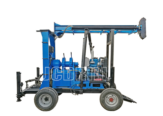 Bom preço. equipamento de furo montado do poço de água da perfuração de 400m reboque profundo on-line