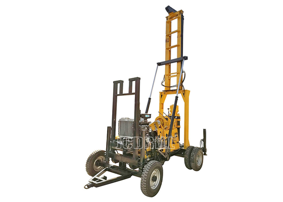 Bom preço. Máquina de perfuração por água portátil vertical de pequena ramificação diamante 400m on-line