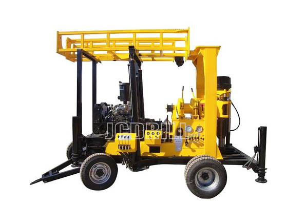 Bom preço. 600M Deep Small Trailer montou o equipamento de perfuração do poço de água da perfuração on-line