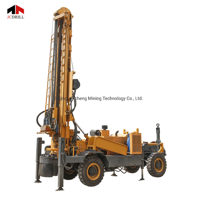 Bom preço. Poço de água montado reboque da perfuração de Dth do ar que fura Rig Machine 300m on-line