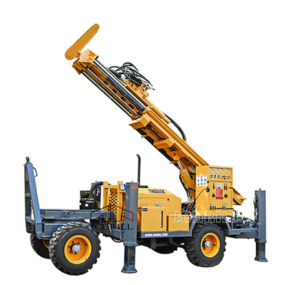 Bom preço. equipamentos de perfuração montados Dth hidráulico do poço de água de 200m reboque profundo para a perfuração de hard rock on-line