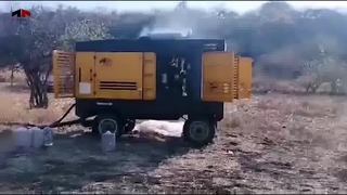 Potência da plataforma de perfuração de poços de água